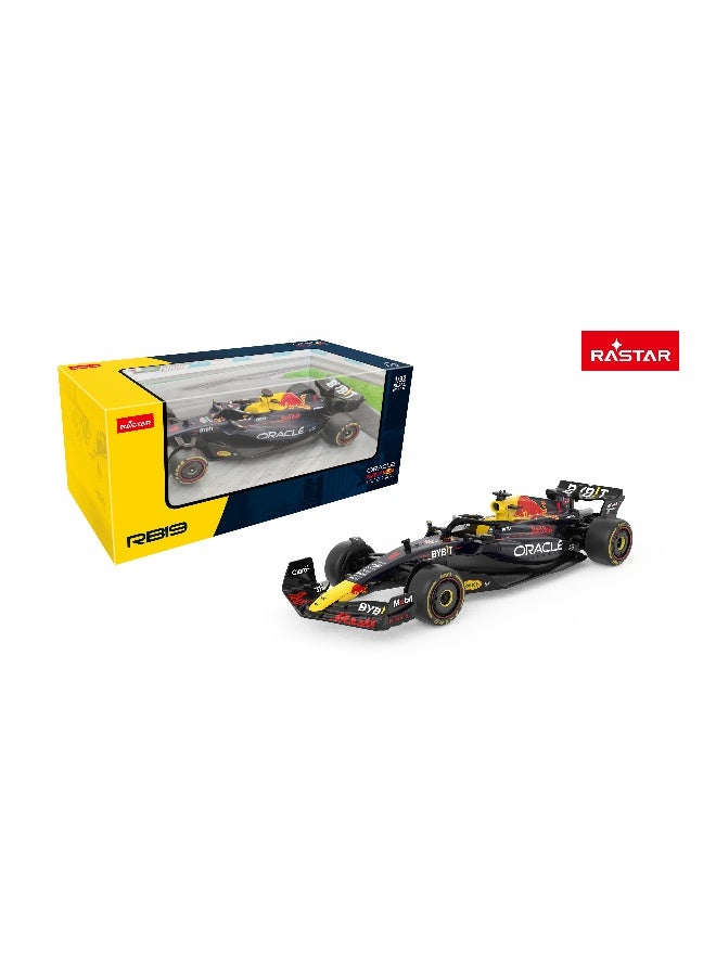 RASTAR 1:32 Scale Die-Cast Red Bull F1RB19 Model Car, Officially Licensed Red Bull Toy Car - Image 2