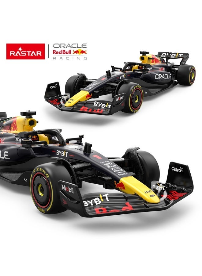 RASTAR 1:32 Scale Die-Cast Red Bull F1RB19 Model Car, Officially Licensed Red Bull Toy Car - Image 4