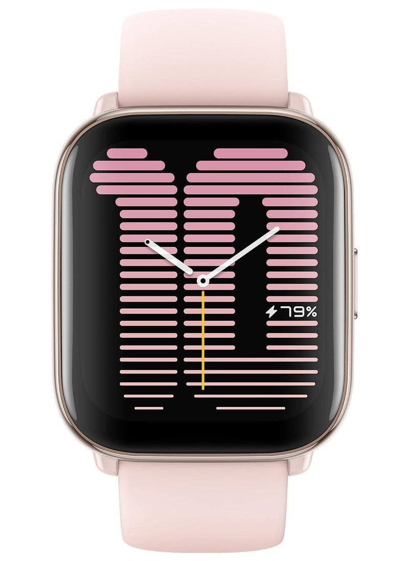 Active Smart Wacth With 100+ Watch Faces-Pink