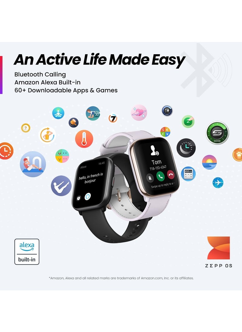 Active Smart Wacth With 100+ Watch Faces-Pink