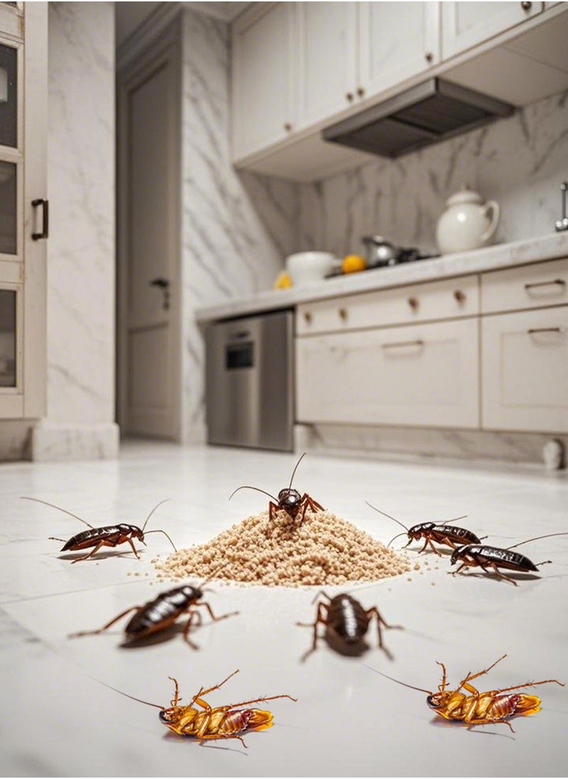 CRAZYTIGER - 2 Pack Highly effective cockroach insecticide powder, rapid cockroaches Bedbugs Termites Ants killing, suitable for both home and commercial use - Image 1