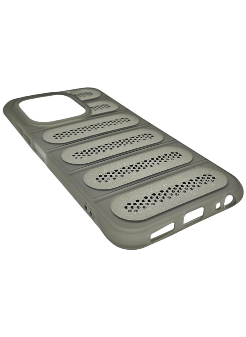 Generic - Heat Dissipation Silicone Back Cover For Tecno Spark 30C 5G - Grey - Image 1