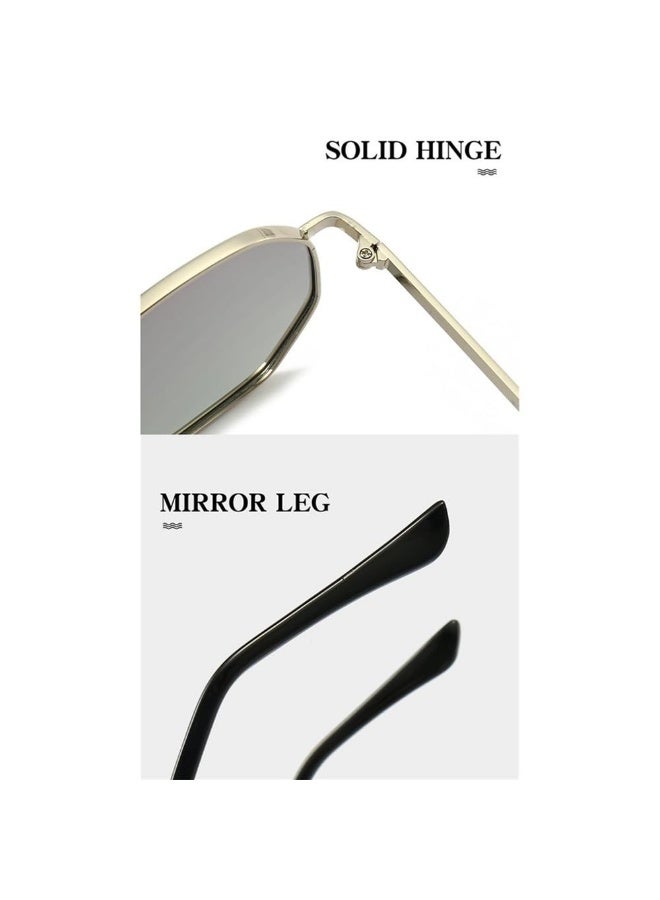 نظارات شمسية رجالية ونسائية بتصميم رياضي عتيق مضادة للأشعة فوق البنفسجية - Image 5