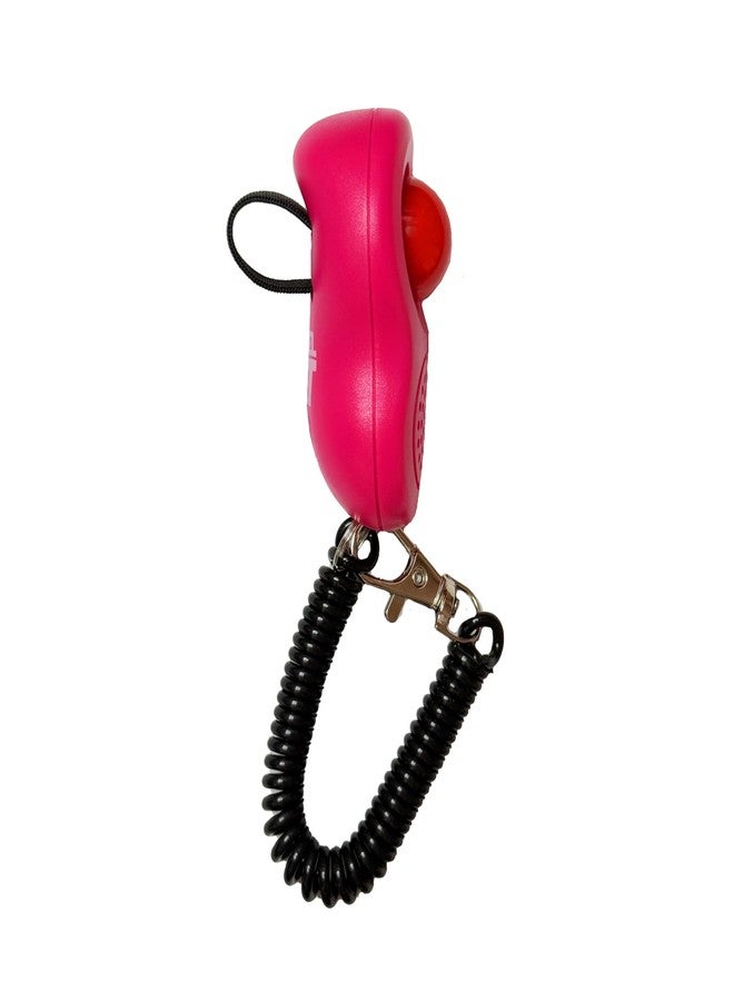Your Cat Backpack TRAVEL CAT Clicker Training Kit - 3 Pack Cat and Puppy Training Clicker with Button and Wrist Strap for Cats Behavior, Rewards Training - Red, Blue and Black Pet Training Clicker with Loud Click Sound - Image 5
