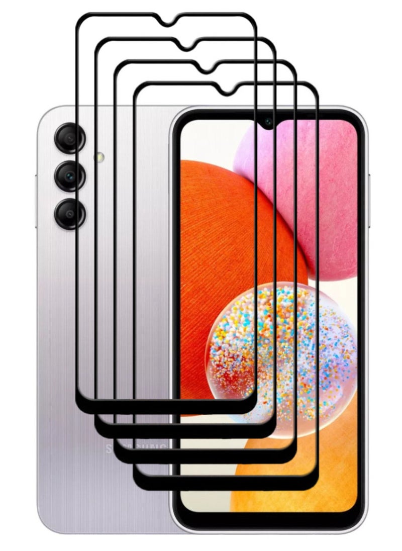 ACLIX 4 Pieces Antistatic ESD Dustproof Premium Quality High Definition Tempered Glass Screen Protector Designed For Samsung Galaxy A13 5G - Image 1