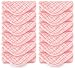 Spotted Play Muslin Burp Cloths 100 Cotton Large 20x10 Extra Soft and Absorbent Baby Wash Cloths Spit Up Rags Baby Burping Cloth for Boys Girls Items12 Pack Pink - Image 2
