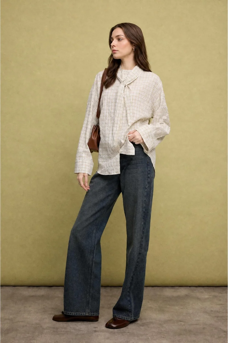 Regular Hem Jeans
