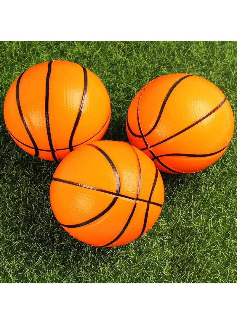 NQOOH - 12 Piece Mini Basketball Stress Ball Set Hand Squeeze Toy for Stress Relief Ideal Party Favour Birthday and Achievement Gift - Image 1