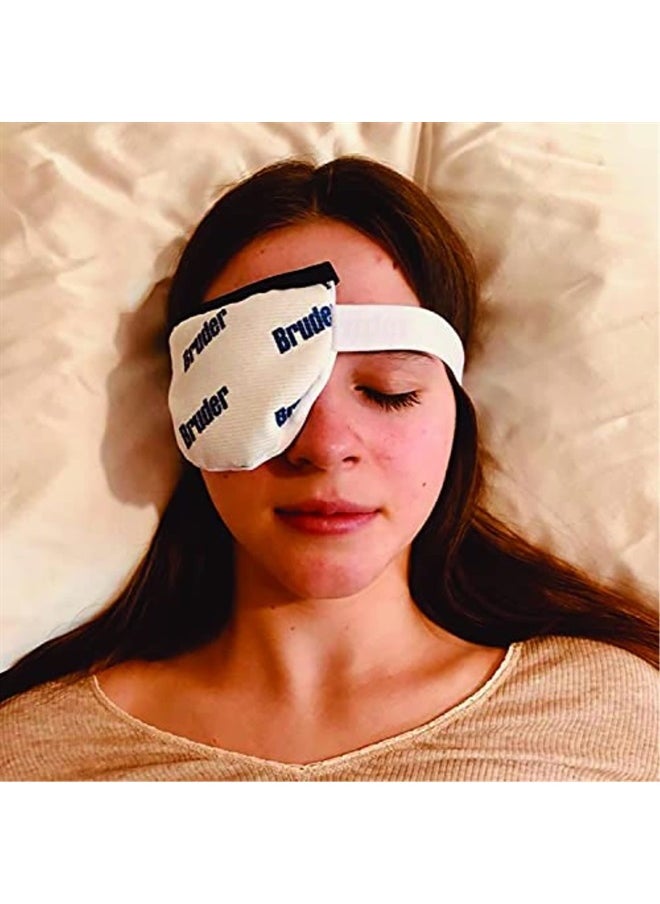 Bruder Moist Heat Eye Compress | Single Eye | Microwave Activated | Fast Acting and Effective Relief for Styes and Other Eye Irritation  - Image 2