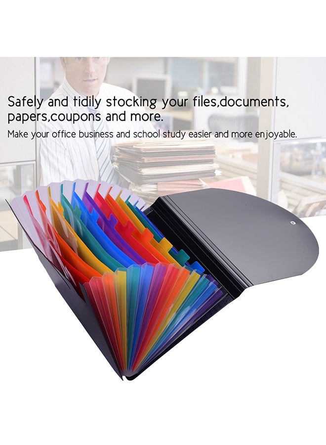 إسكدنيا منظم ملفات من 12 جيباً حجم A4 - Image 3