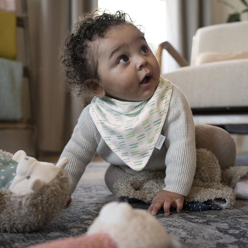 ingenuity Easy Eater 3Pack Baby Bandana Cotton Drool Bib for Eating or Teething  Kodi - Image 2