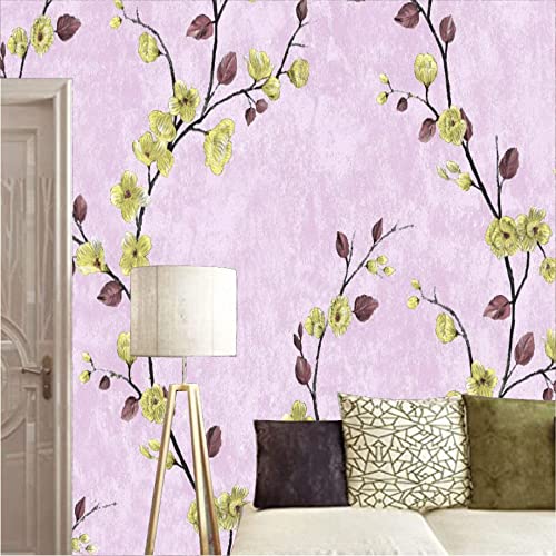 Elton Brezzy Spring Leaves Pink (45 x 500 cms) - Image 5