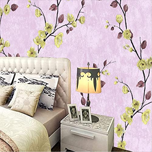 Elton Brezzy Spring Leaves Pink (45 x 500 cms) - Image 4