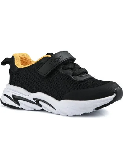 VICCO Rover Lighted Baby Boys Black Sports Shoes