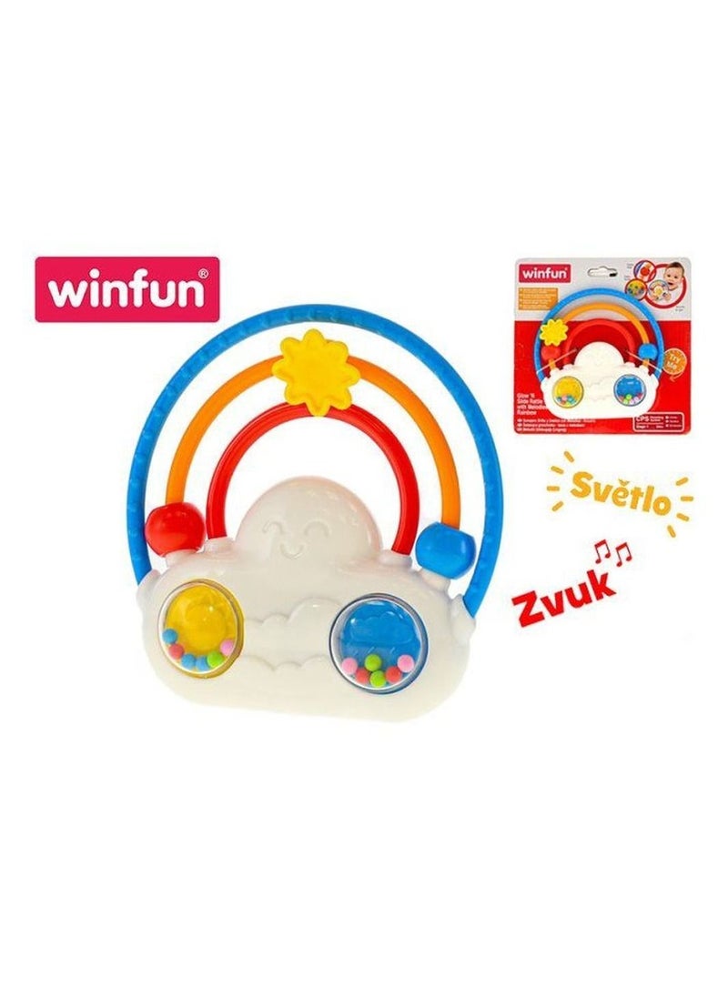 WinFun WinFun - Glow 'N Slide Rattle with Melodies Rainbow - 000242  - Image 3