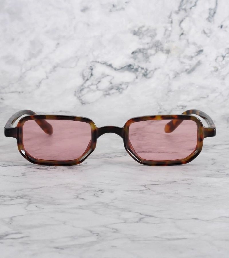  اكسبليست باوتس نظارات شمسية بيللي للجنسين بلون السلحفاة والخوخي - Image 2