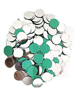 Soham International Small Round Mirror Pieces for Jewellery Making Accessories 250 Pieces 