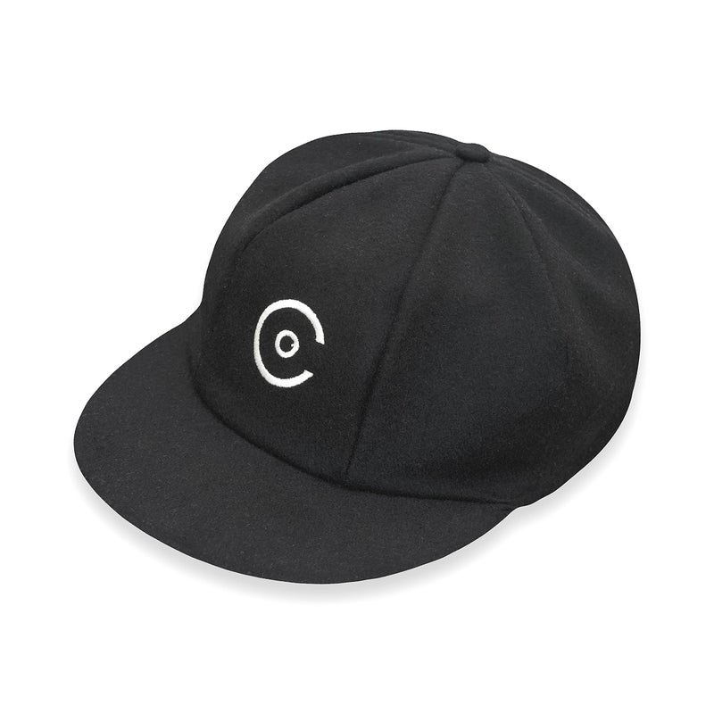 Coreteq Unisex Melton Wool Traditional Baggy County Cap Cricket (Pack of 1) (Free Size, Classic Black) - Image 5