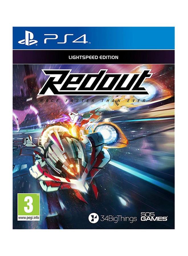 لعبة "Redout" نسخة لايت سبيد لجهاز الألعاب بلايستيشن 4