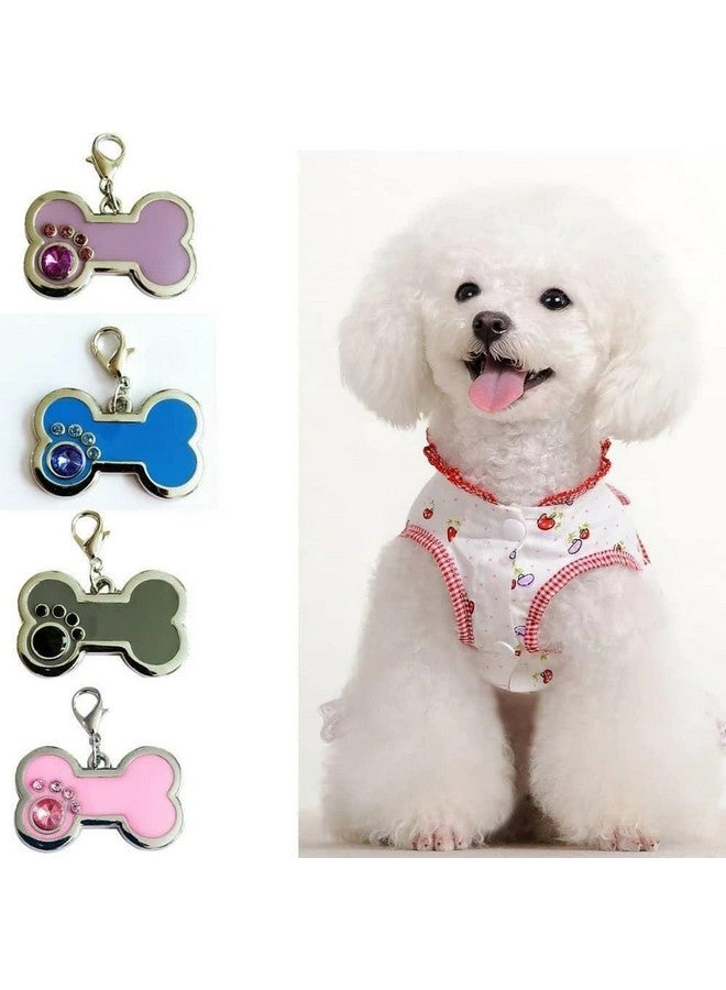Pet Id Tags - 1 Piece Beautiful Alloy Personalized Dog/Cat Neck Charm For Diy Necklace Making | Pet Pendant - Best Gift For Your Pets (Design - 04) - Color May Vary - Image 2