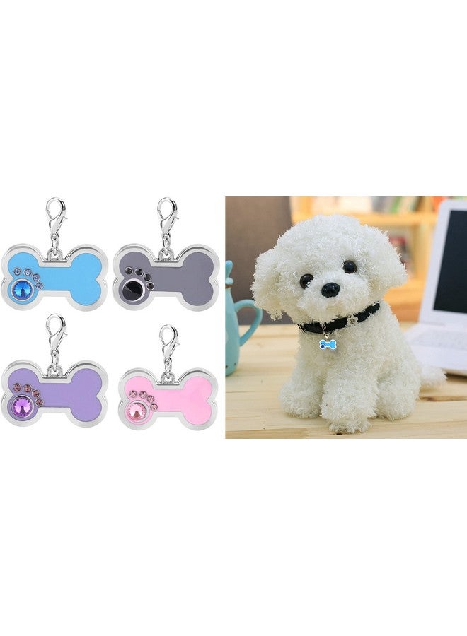 Pet Id Tags - 1 Piece Beautiful Alloy Personalized Dog/Cat Neck Charm For Diy Necklace Making | Pet Pendant - Best Gift For Your Pets (Design - 04) - Color May Vary - Image 3