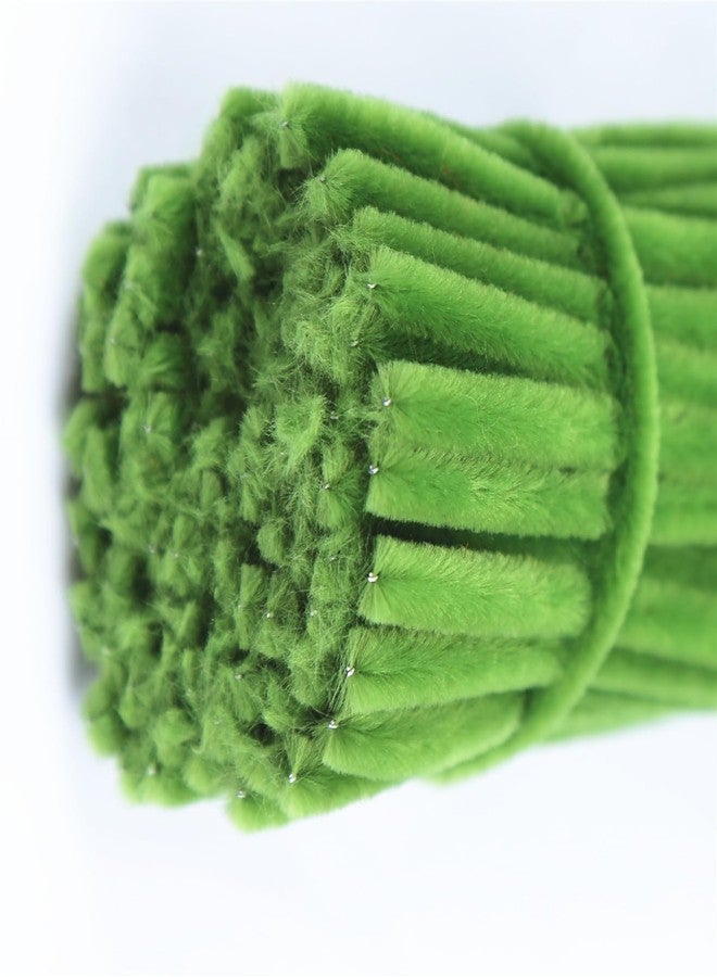 FAVORXTM Moss Green Pipe Cleaners Craft Chenille Stems (200 Pieces) for DIY Art Creative Festival Day Decorations (0.24 x 12 Inch) - Image 4