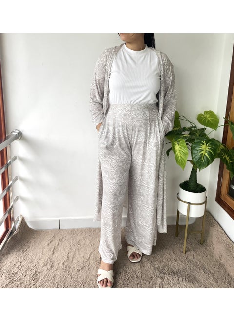 3-piece modest Arabic-style cords set
