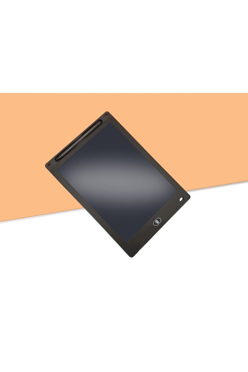 Black-10in-Color 6.5/8.5/10/12 Inch LCD Drawing Tablet for Kids, Rechargeable Erasable Board with Pe