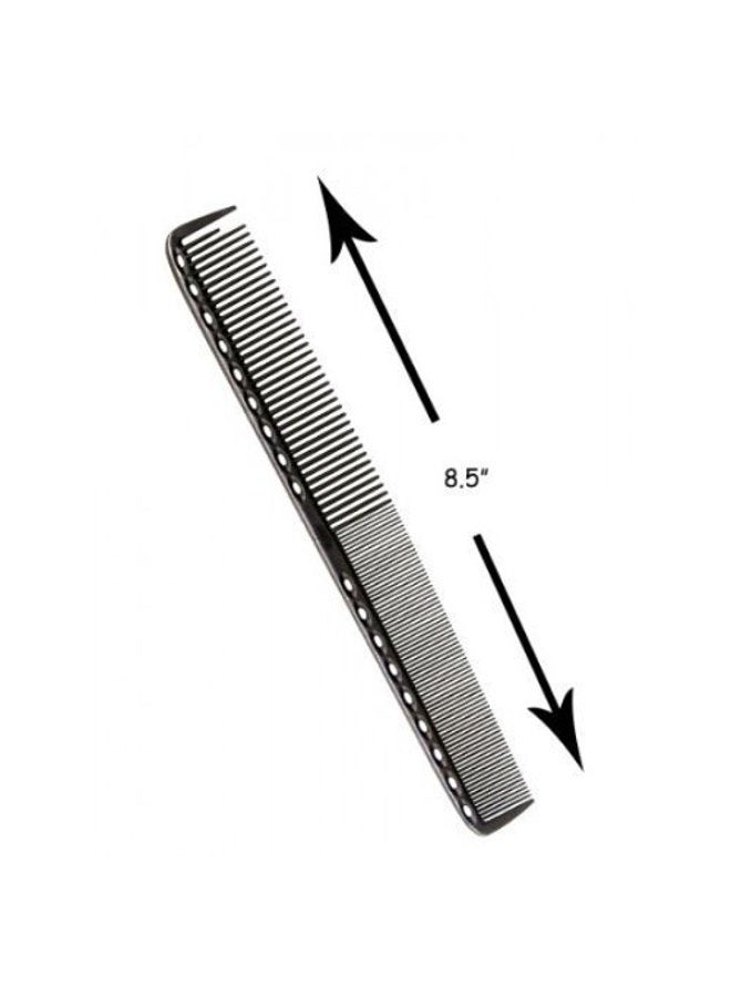 Y.S.Park YS Park 335 Extra Long Fine Cutting Comb 8.5" In Transparent RUBY RED - Image 2