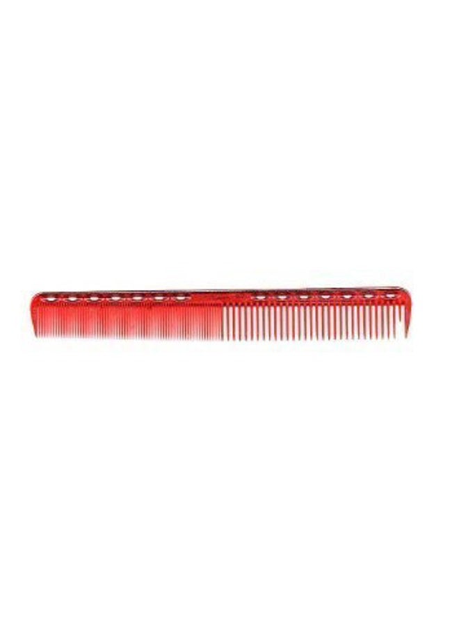 Y.S.Park YS Park 335 Extra Long Fine Cutting Comb 8.5" In Transparent RUBY RED - Image 3