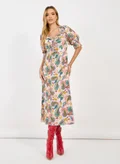 ستايلي multicolored paisley print