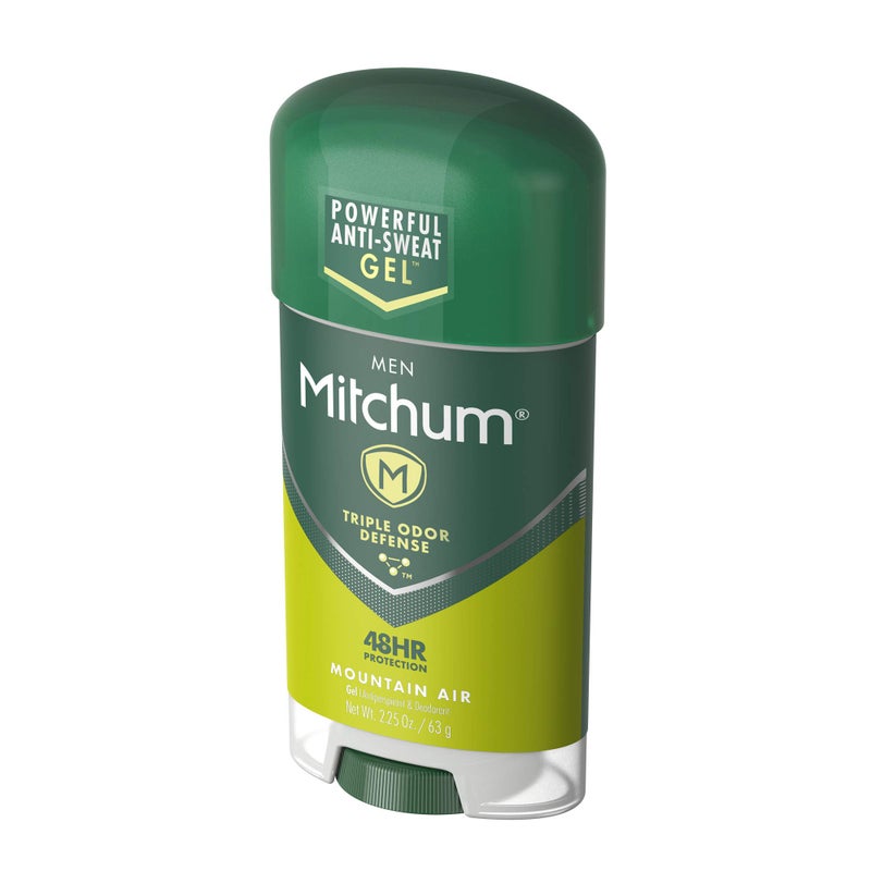 Mitchum Antiperspirant Deodorant Stick for Men, Triple Odor Defense Gel, 48 Hr Protection, Dermatologist Tested, Mountain Air, 2.25 oz (3202-00) - Image 4