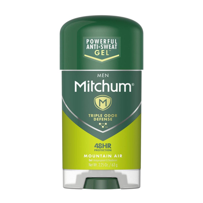 Mitchum Antiperspirant Deodorant Stick for Men, Triple Odor Defense Gel, 48 Hr Protection, Dermatologist Tested, Mountain Air, 2.25 oz (3202-00) - Image 1
