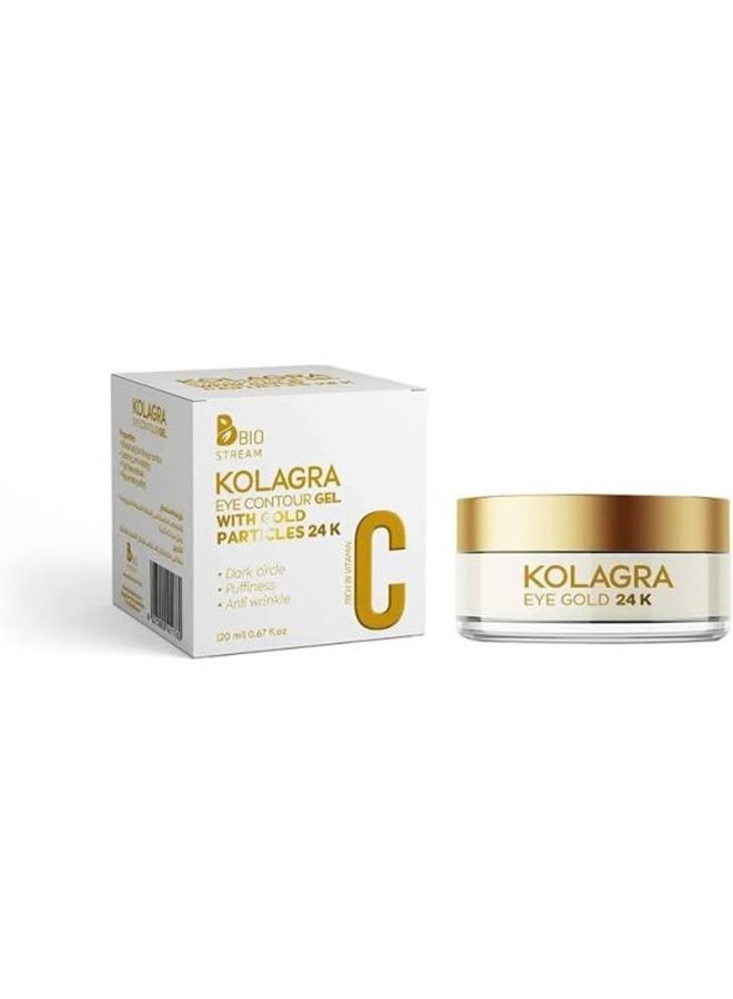 KOLAGRA Eye Gold Cream 20ML White