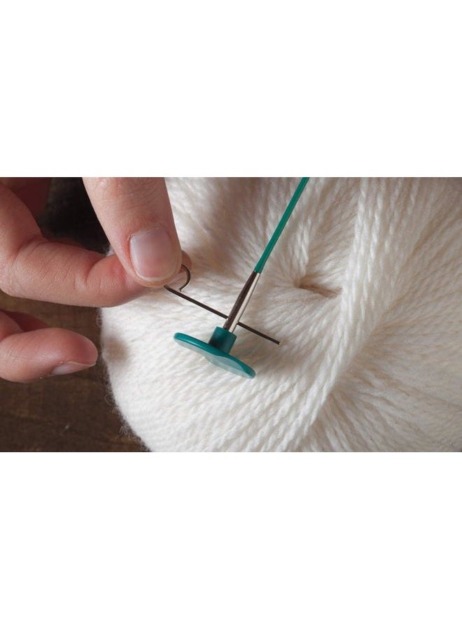 KnitPicks Options Interchangeable Circular Knitting Needle Cables - Green Cables (47" Green) - Image 4