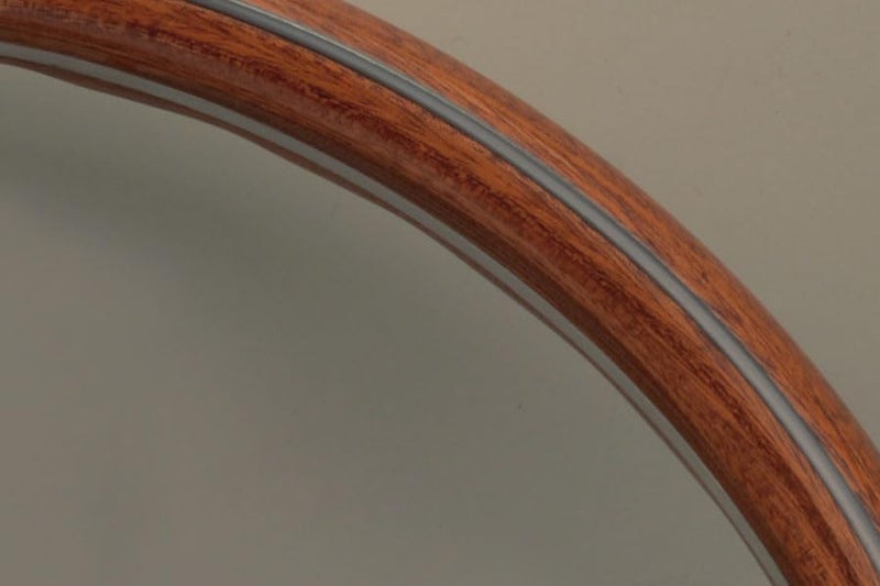 Nardi Steering Wheel - Classic - 390 mm (15.35 inches) - Wood with Polished Spokes - Part # 5061.39.3000 - Image 4