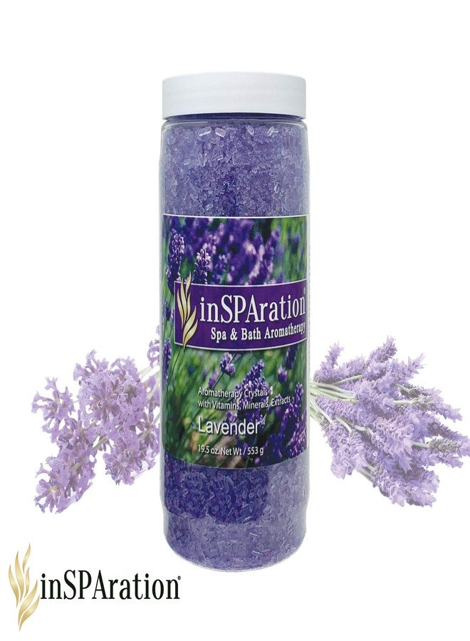 InSPAration 7463 Lavender Crystals for Spa and Hot Tubs, 19 oz - Image 2