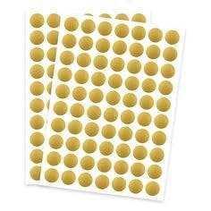 Sehgal Store 560 Golden Dot Stickers 12 mm (0.5 inch) Round Dot Sticker Self Adhesive, Gifts, Crafts, and Product Branding - Image 3