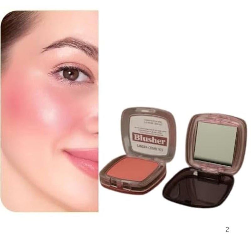 Blush - Enhanced powder blush, radiant finish, buildable and long-lasting formula -Peach colour - Image 5