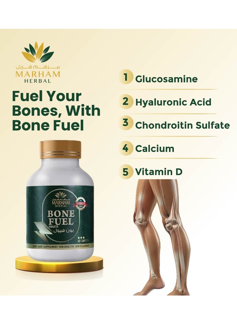 Bone Fuel Tablet: Joint Care Supplement for Healthy Joints and Bones | Optimize Bone Health and Joint Comfort with Bone Fuel: Premium Formula for Joint Support, Flexibility, and Mobility (60 Tablets) - pzsku/Z87E9233EC779FF45B190Z/45/_/1726149965/9e258f55-f869-4972-8647-eb8cb079c6d7