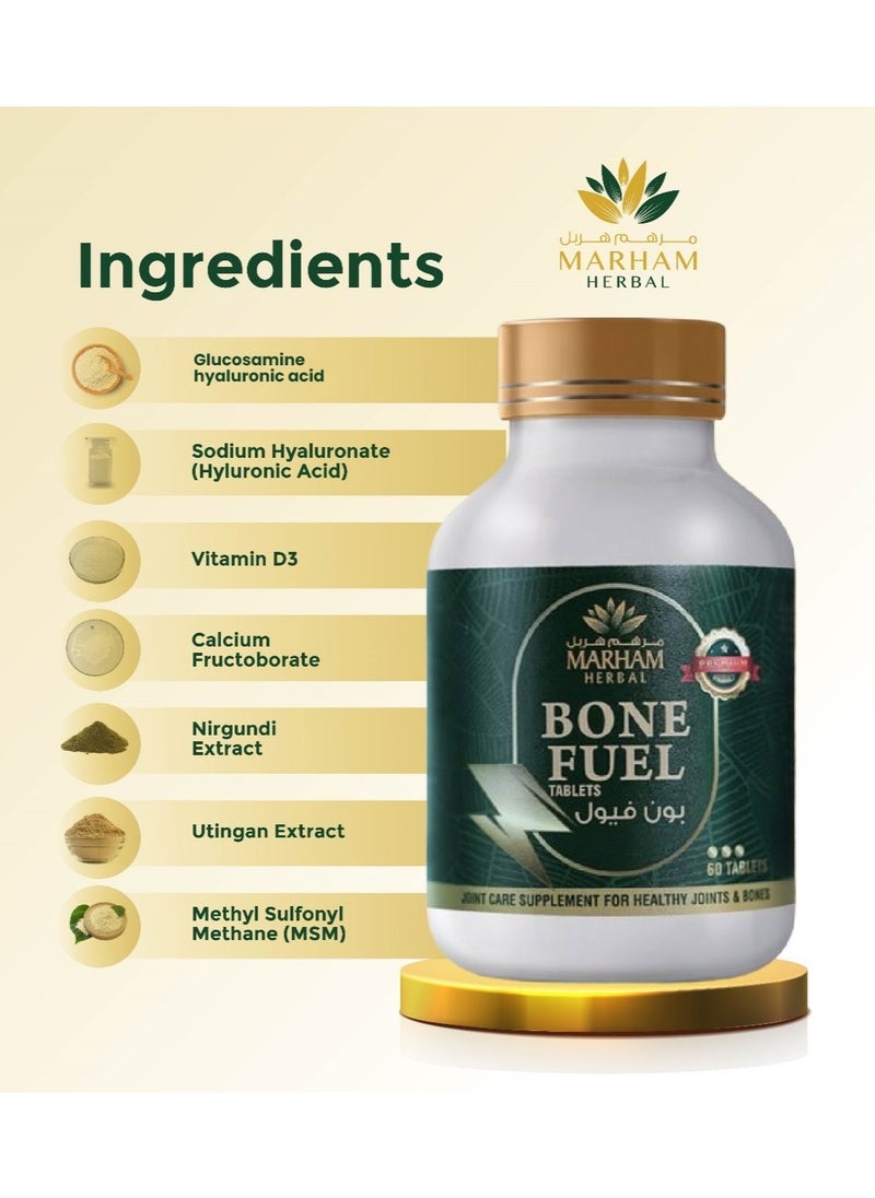 Bone Fuel Tablet: Joint Care Supplement for Healthy Joints and Bones | Optimize Bone Health and Joint Comfort with Bone Fuel: Premium Formula for Joint Support, Flexibility, and Mobility (60 Tablets) - pzsku/Z87E9233EC779FF45B190Z/45/_/1726149966/fd7722d4-933c-4dd4-bffe-3829a980ef1e