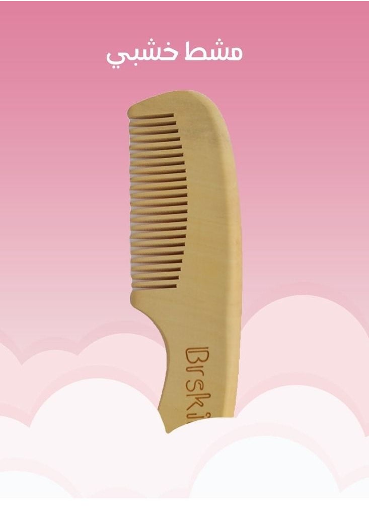 Brskin A set of wooden brushes for children with 100% natural ingredients  - Image 4