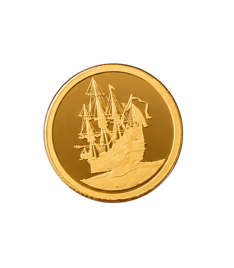 Auriz Minting 20g 24K Gold Coin Traditional Sailing Ship Design 999.9 Pure Gold (With Invoice) - Image 3