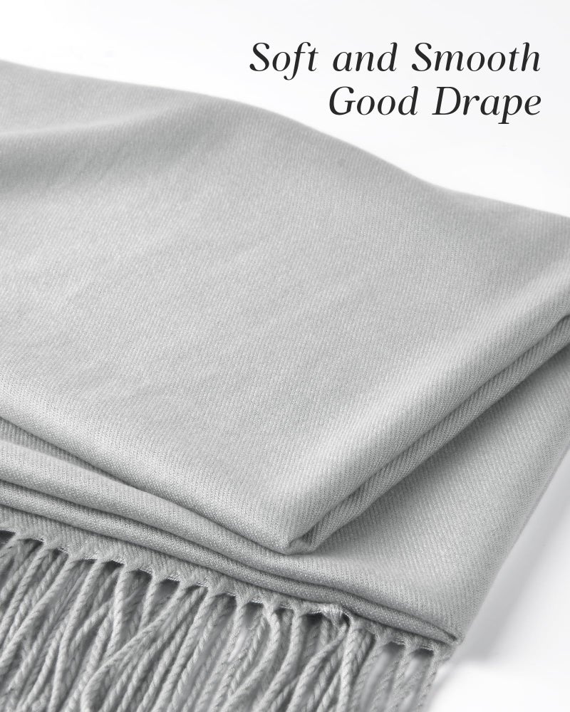 FURTALK Pashmina Shawls and Wraps for Evening Dress Women's Scarf Wedding Bride Bridesmaid Gifts Winter Scarves - Image 5