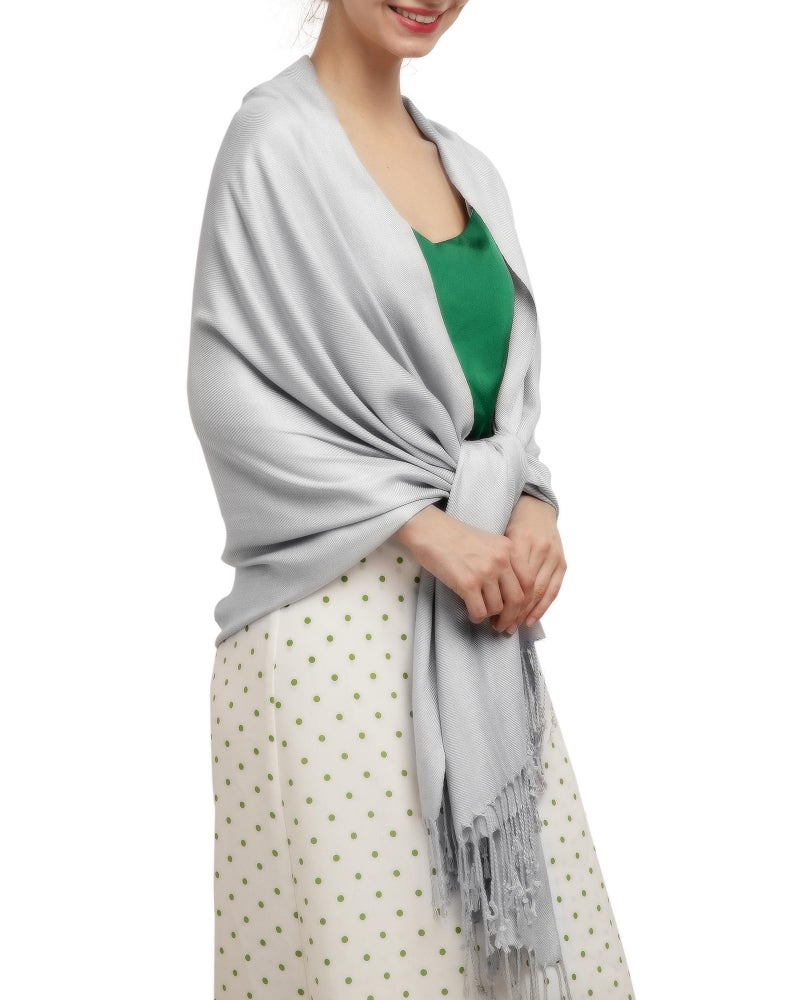 FURTALK Pashmina Shawls and Wraps for Evening Dress Women's Scarf Wedding Bride Bridesmaid Gifts Winter Scarves - Image 3