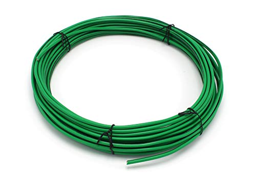 THE CIMPLE CO Ground Wire 10 FT Solid Copper Core 12 AWG Wire IndoorOutdoor PVC Jacket Residential Commercial Industrial THHNTHWN 12 Gauge Copper Wire 3 Meters Green