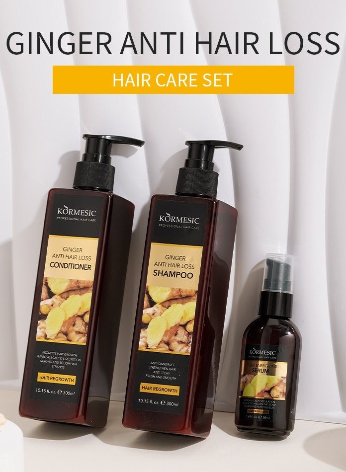 Kormesic Hair Care Set - 300ml+300ml+50ml Deep Repairing Set - Image 3