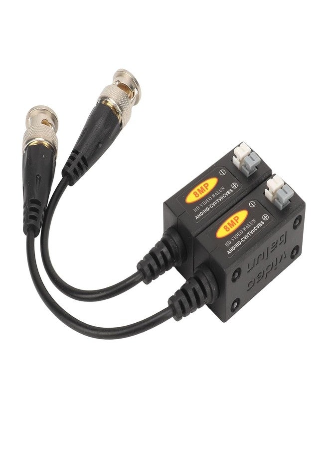 CARE CASE Transmitter Long Distance 8MP Video Balun,Compatible with AHD HDCVI HDTVI CVBS Cameras, Easy Installation,Robust.(ABC)(k) - Image 1