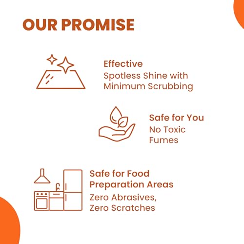 Happi Planet | Kitchen Cleaner Spray | India’s 1st Foaming Formulation for Less Scrubbing | 500ml | Suitable for Stoves, Chimneys, Counter Tops, Appliances, Walls & Cabinets | Non Toxic & Natural - Image 4