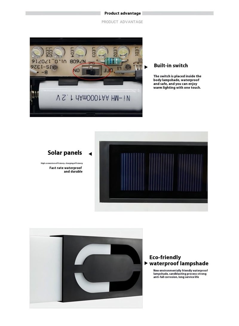Bluejw Solar Outdoor Rainproof Digital House Number LED Light  - Image 5